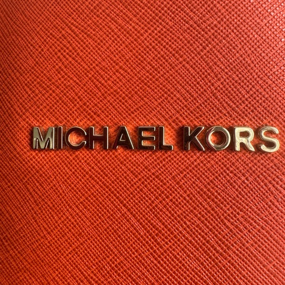 Michael Kors Fiery Orange Tote - Picture 16 of 16